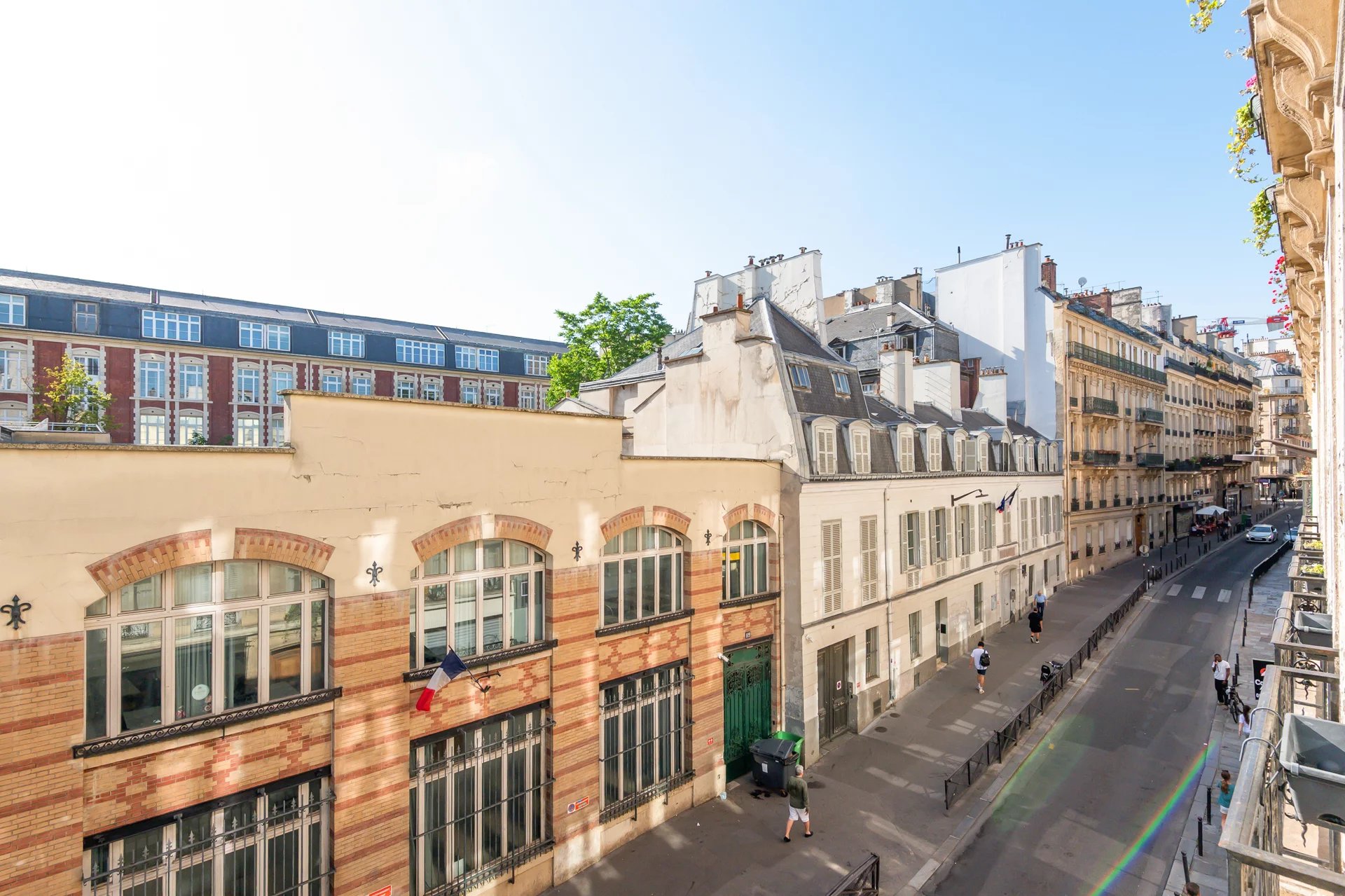 Vue rue du Faubourg Poissonnière Paris 10e